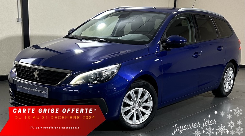 PEUGEOT 308 SW 1.2 PTECH 110 STYLE GPS CLIM AUTO CARPLAY CAM 1E MAIN!