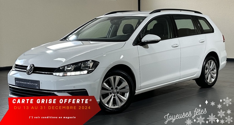 VOLKSWAGEN GOLF SW 1.6 TDi 115 CPNFORTLINE BUSINESS CAM GPS CARPLAY CLIM AUTO ACC PARK ASSIST 1E MAIN!