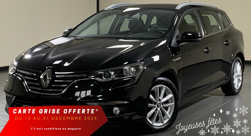 RENAULT MEGANE ESTATE 1.5 DCI 110 INTENS GPS CARPLAY CLIM AUTO DISTRIB OK 1E MAIN!