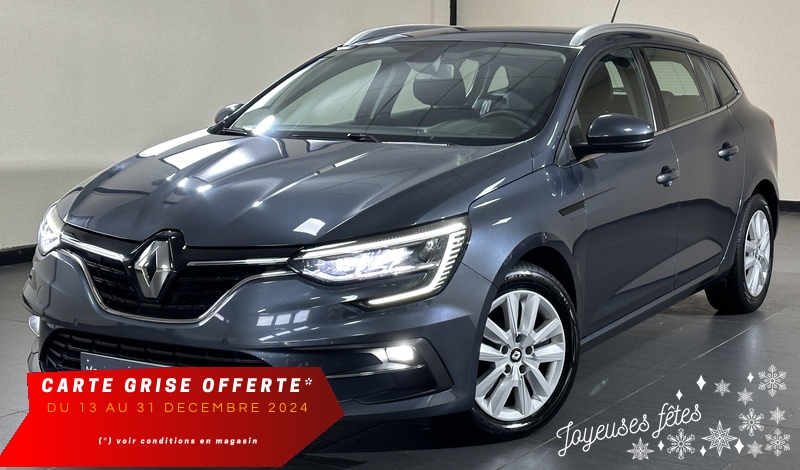 RENAULT MEGANE ESTATE 1.5 DCI 115 GPS CLIM AUTO CARPLAY FULL LED1E MAIN!